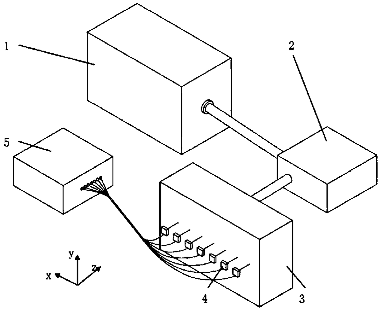 Ultra-precise displacement measuring system based on optical neural network