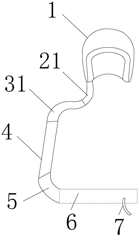 Head, neck and upper limb joint movement device used after operation for repairing oral and maxillofacial defect through pectoralis major myocutaneous flaps