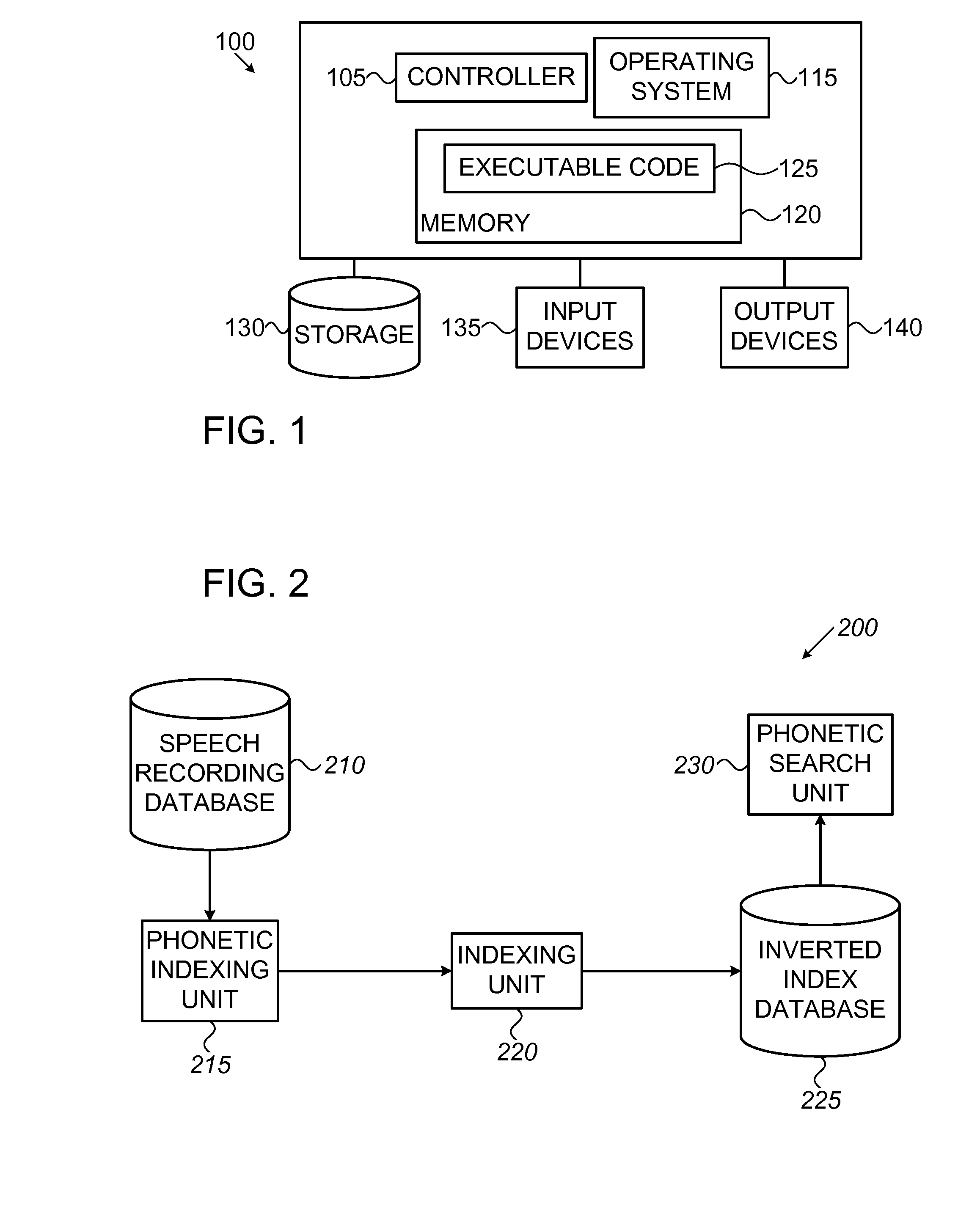 System and method for phonetic search over speech recordings