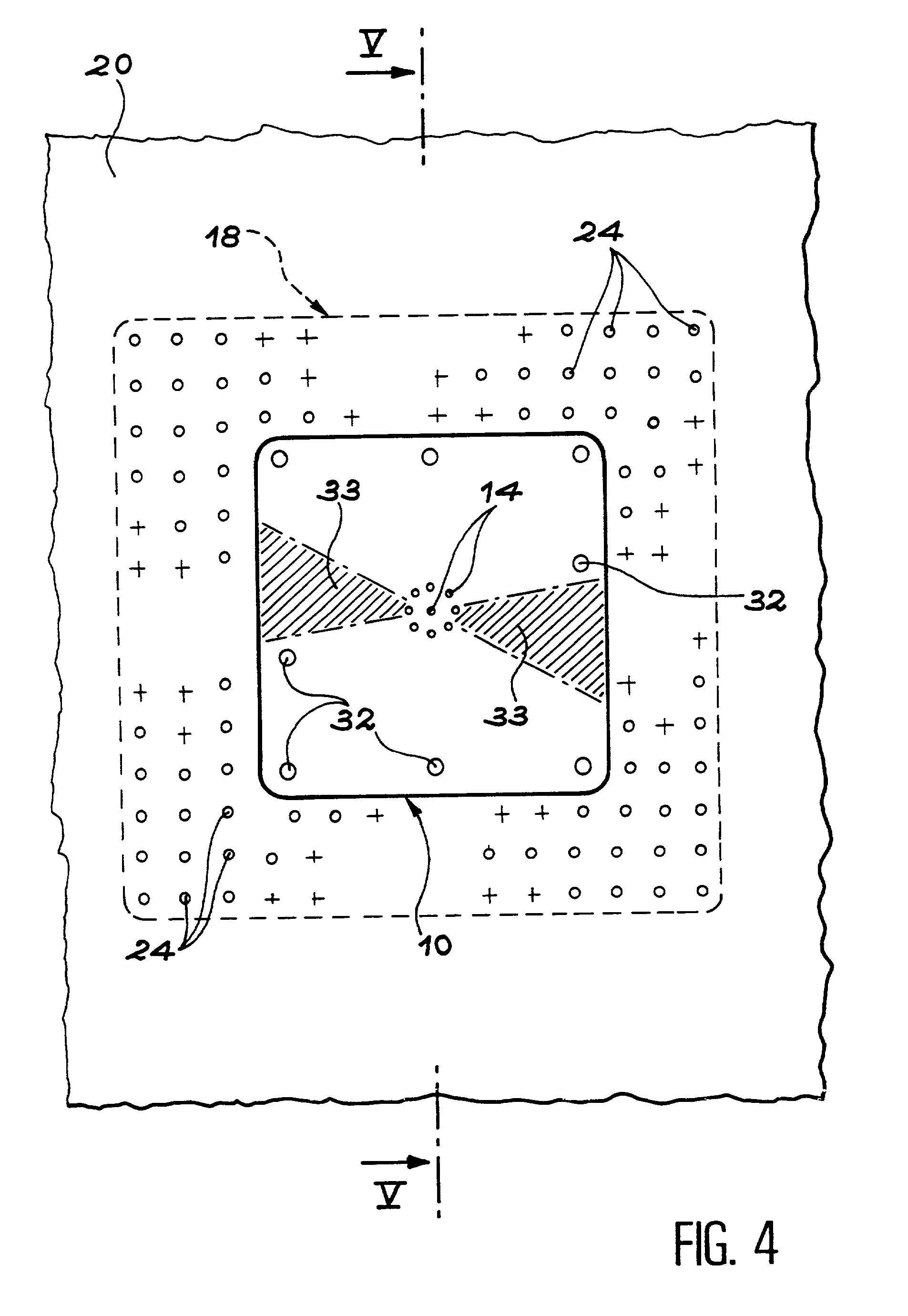 Device for pressure tapping and procedure for setting it on a fuselage panel of an aircraft