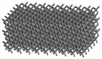 A kind of particle reinforced lightweight microlattice composite material and preparation method thereof