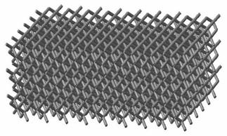 A kind of particle reinforced lightweight microlattice composite material and preparation method thereof