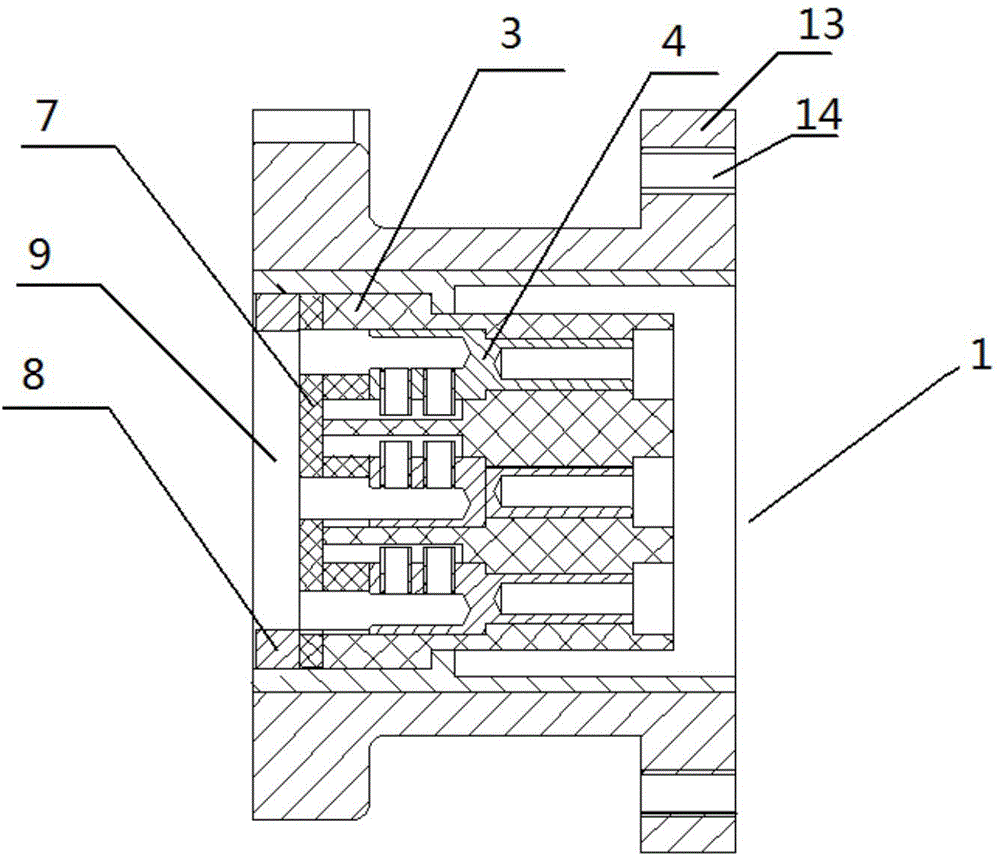 Multi-core mining explosive-proof cable connector