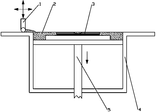 Manufacturing device and method for injection mold with conformal cooling pipeline