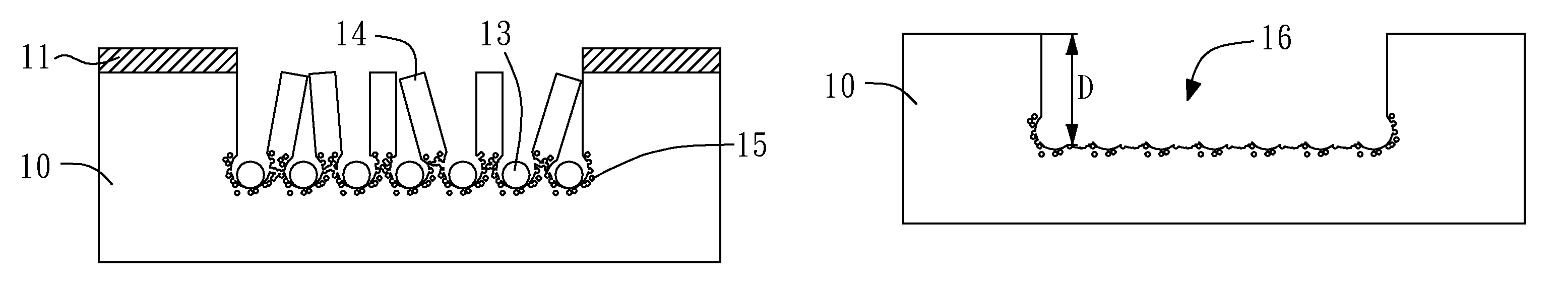 Method for forming silicon trench