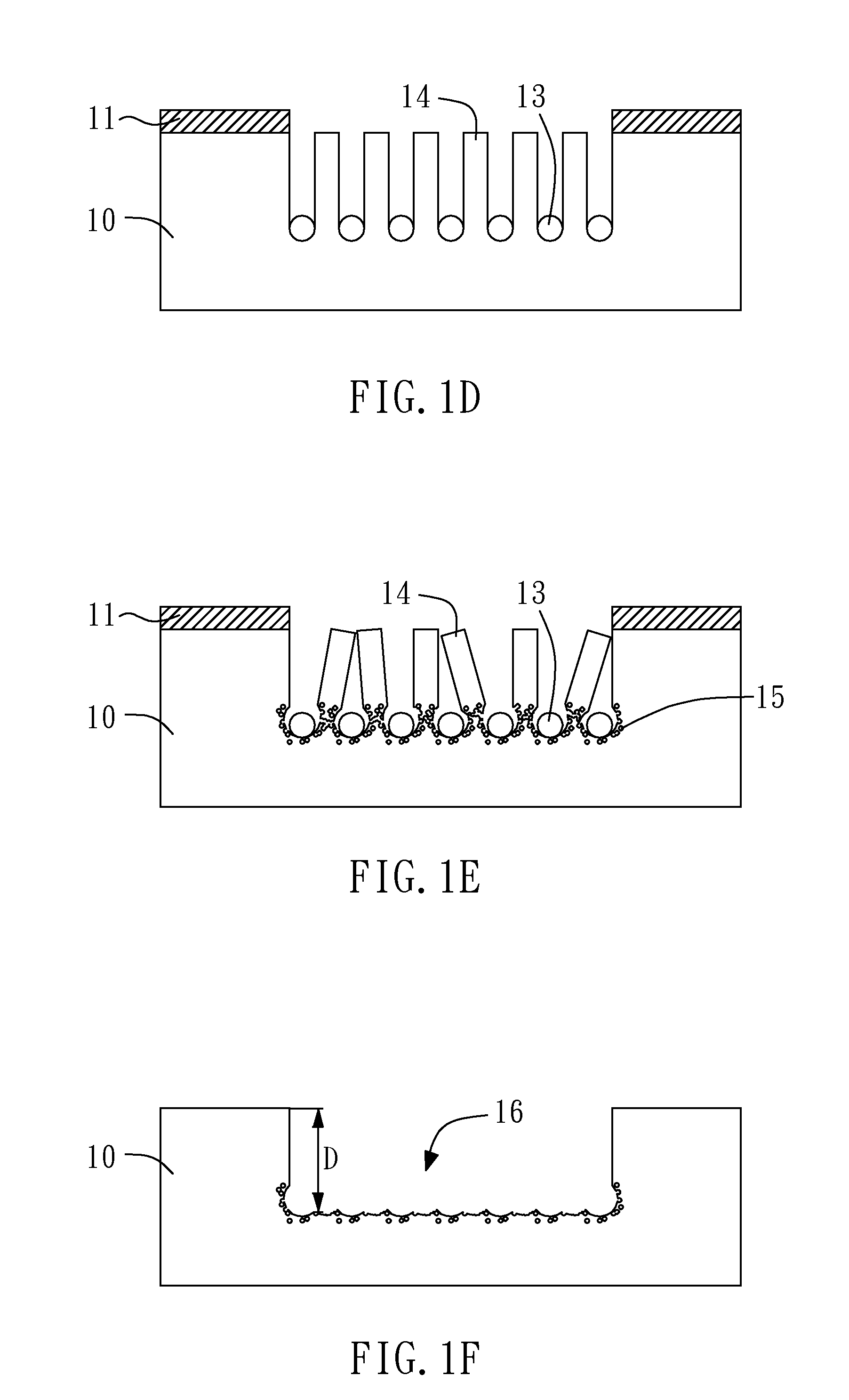 Method for forming silicon trench