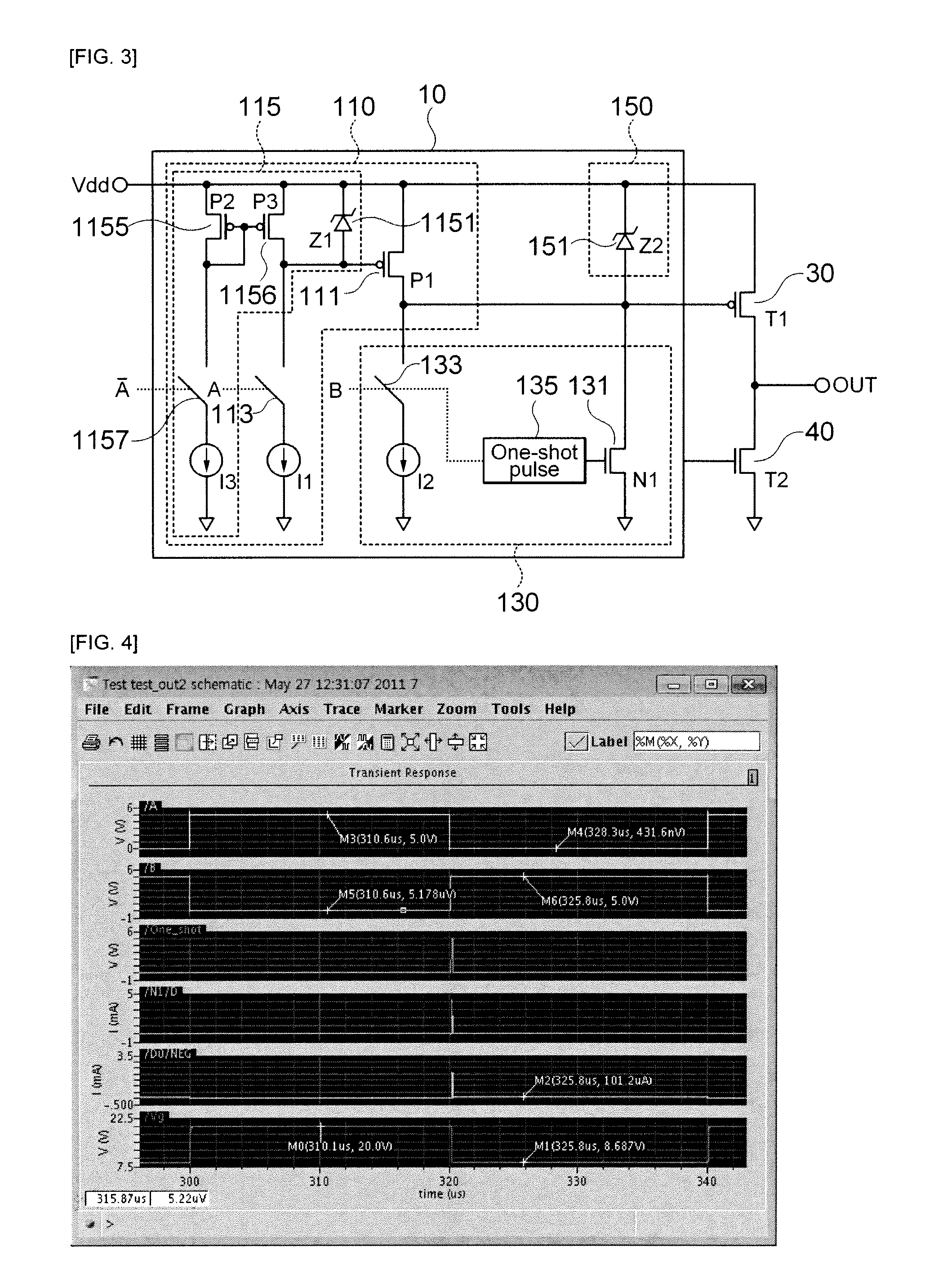 Output driving circuit and transistor output circuit