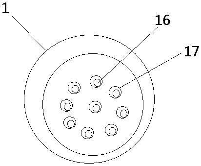 Reciprocating material discharging method of lotus seeds