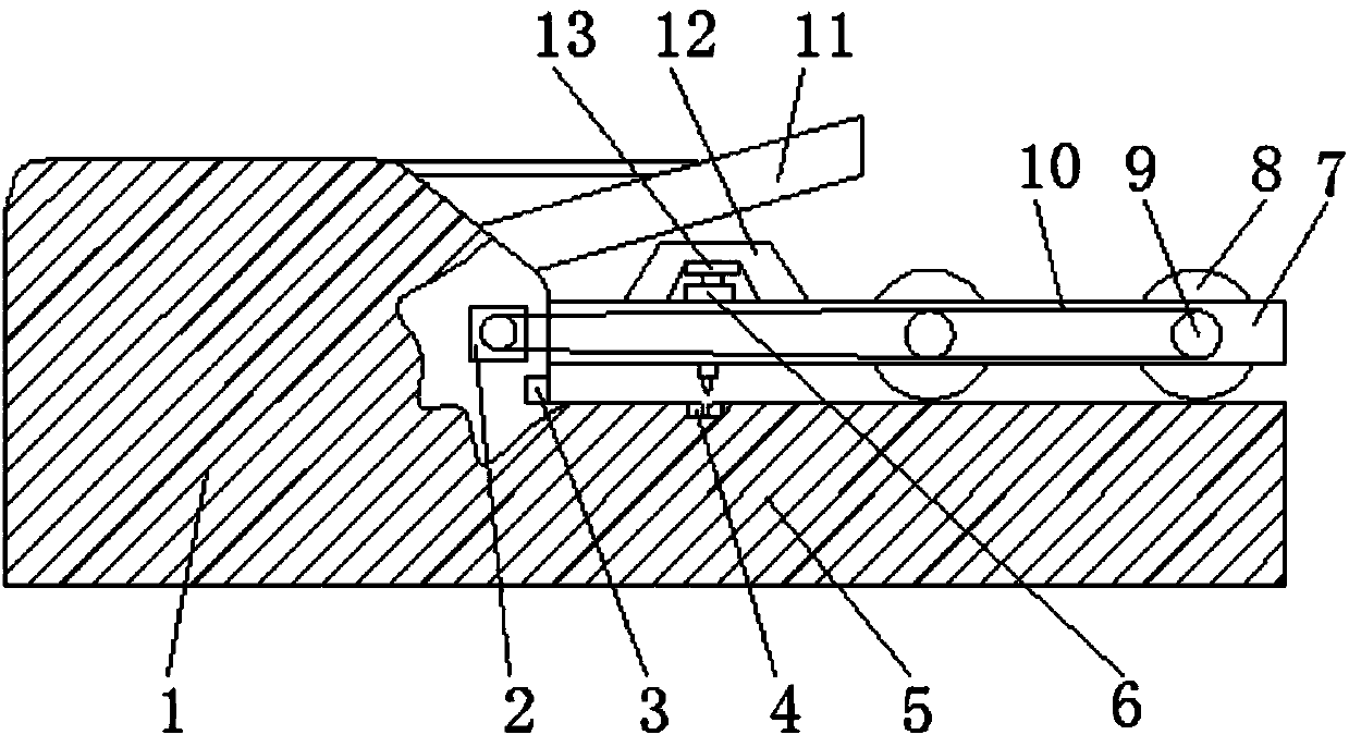 Automatic cutting and smoothing mechanism