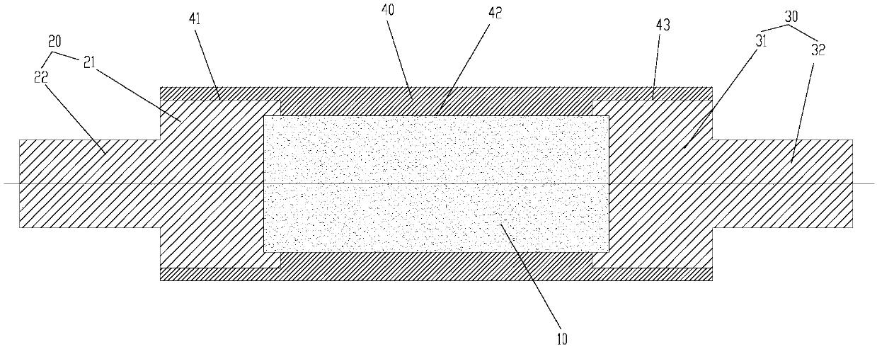 Rotor shaft assembly, rotor and motor