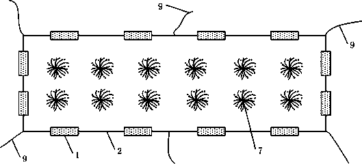 Purification device for aquaculture tail water