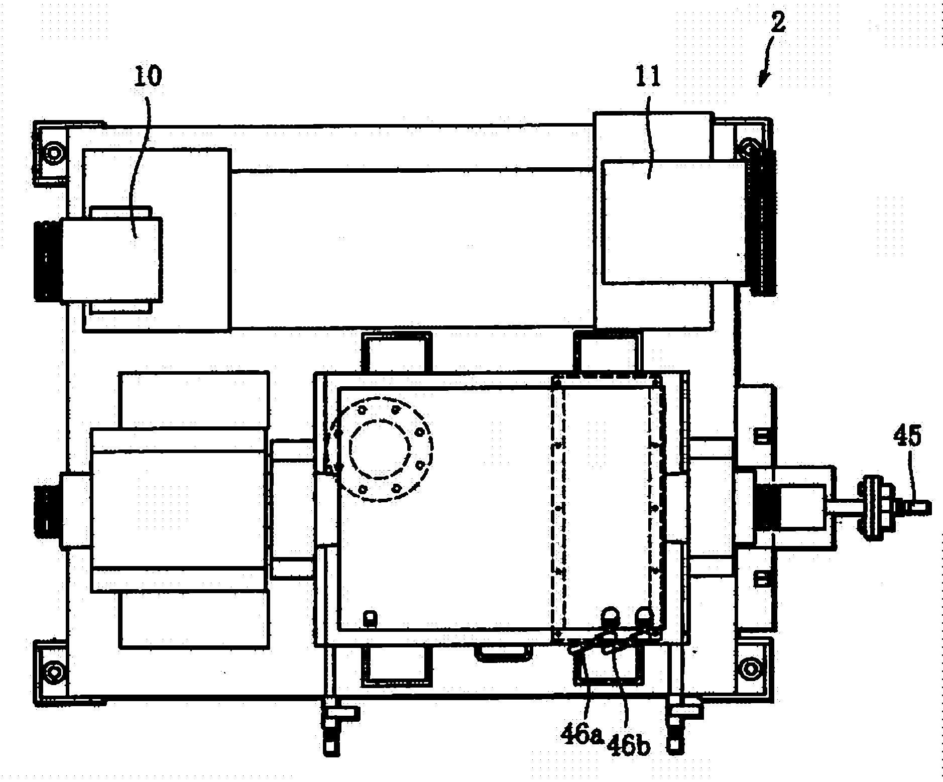 Slurry regenerating device and method