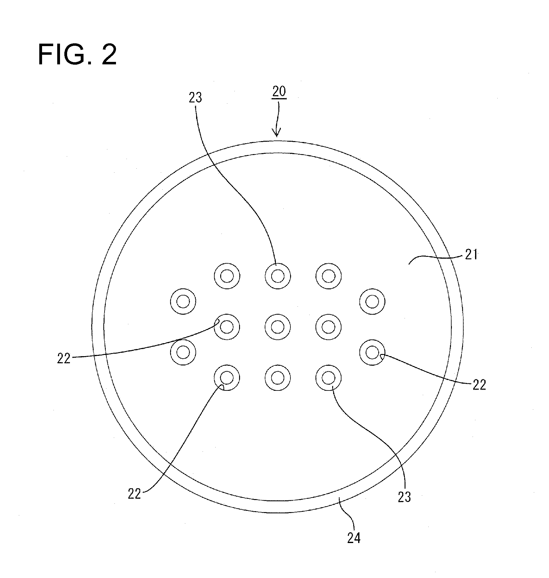 Sealing structure for wire lead-out hole