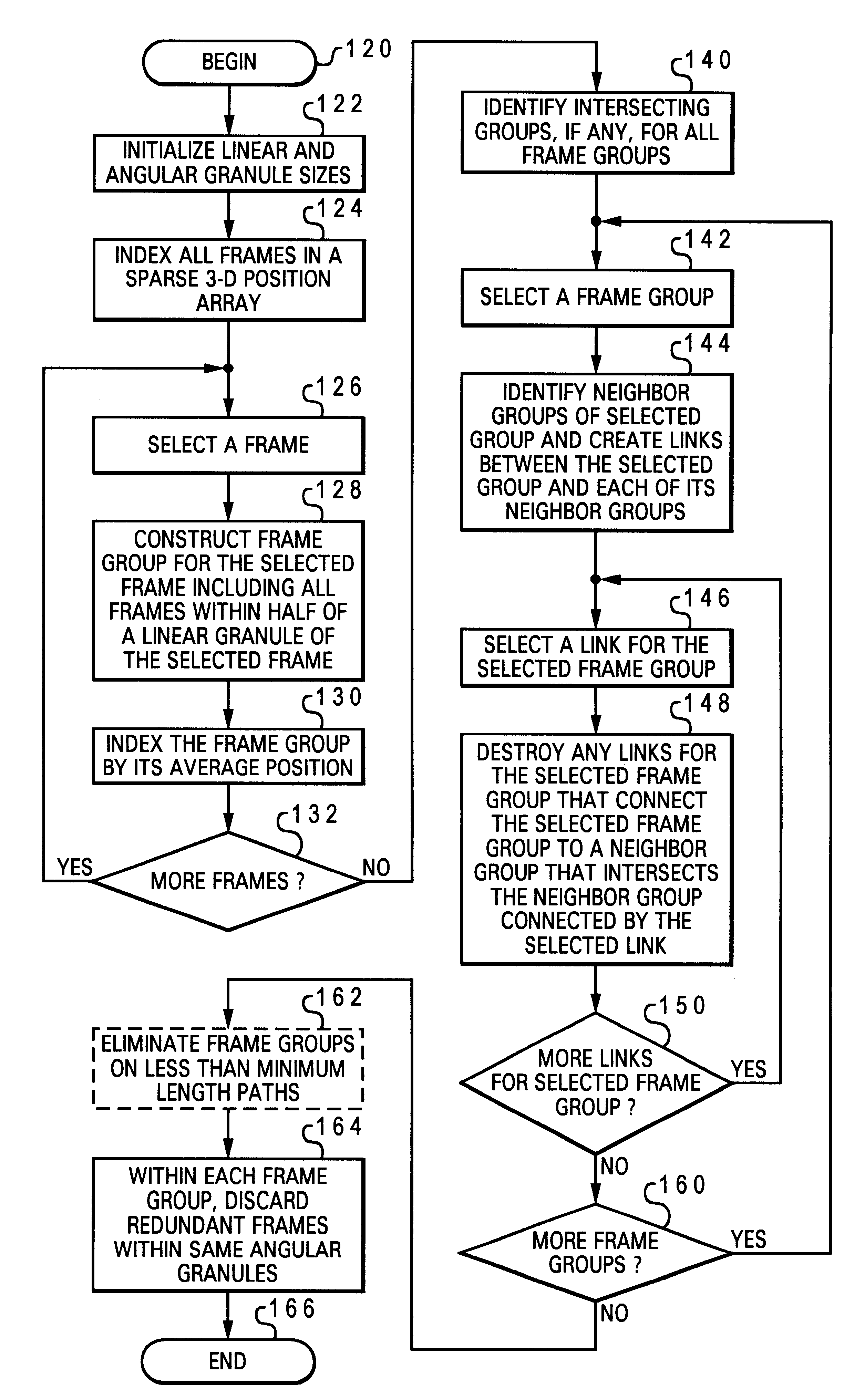 Method and system for constructing a virtual reality environment from spatially related recorded images