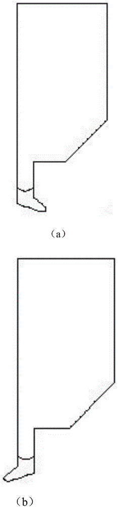 Numerical control finish turning processing method of annular Omega-shaped groove of titanium alloy thin wall disc ring piece