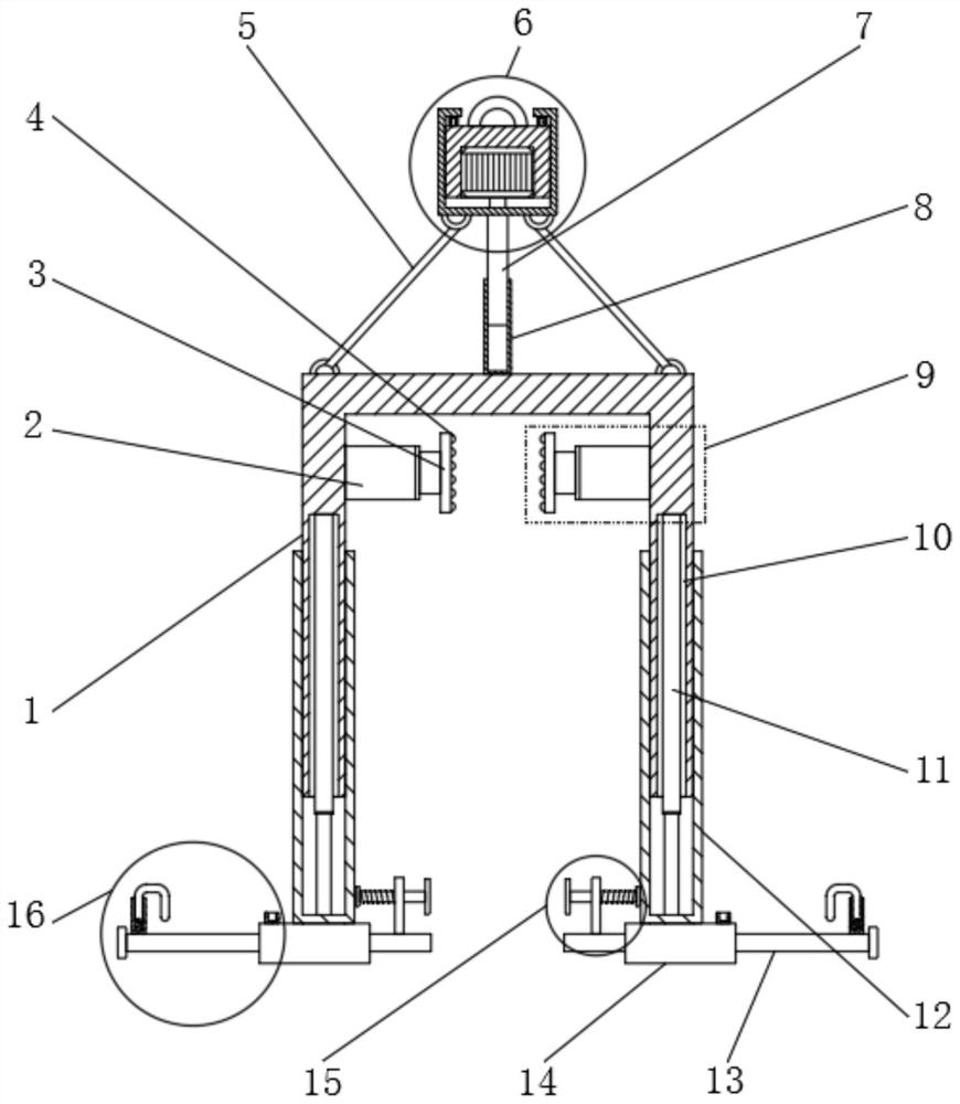 Fabricated building wallboard hoisting device