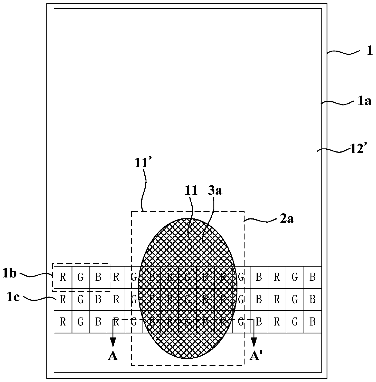 Display and input device