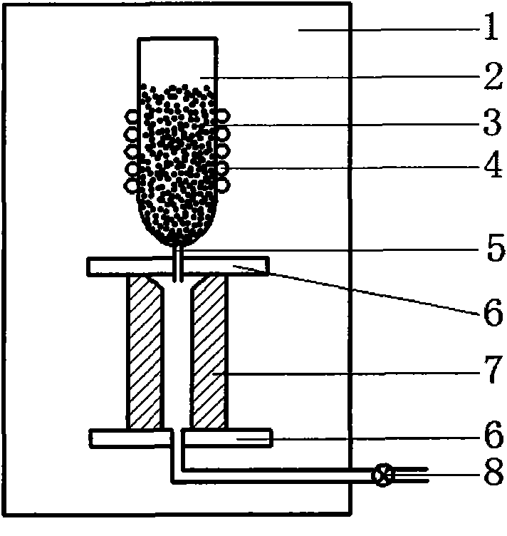 Degradable Mg-Zn-Y-Ca intravascular stent material and preparation method thereof