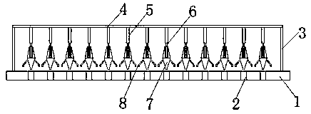 Gas distribution device for medical treatment