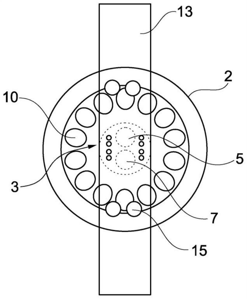 Rolling element having sensor for use in rolling-element bearing