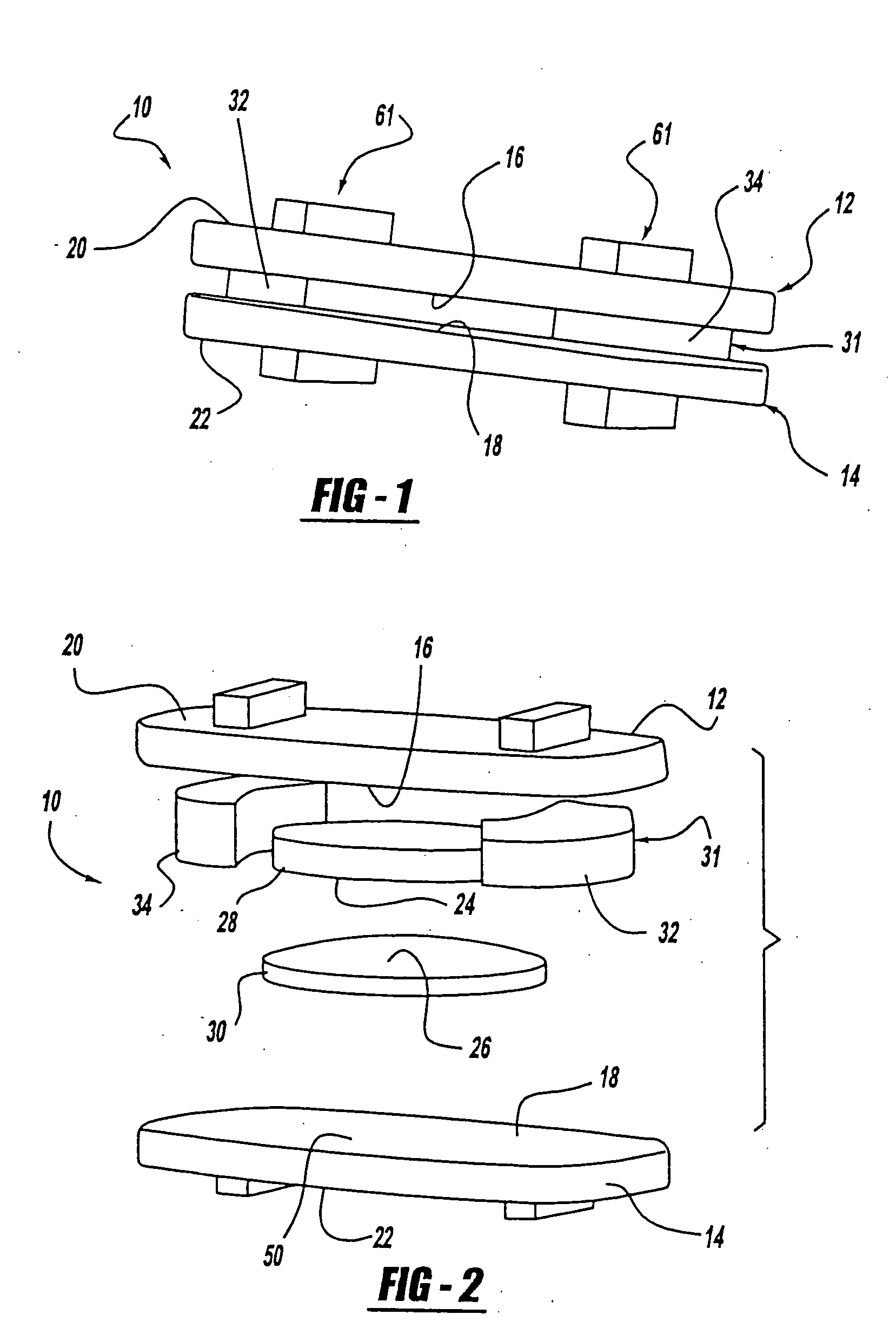 Artificial intervertebral disc