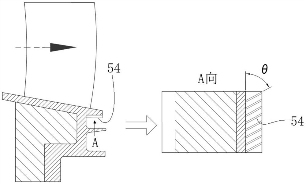 Aero-engine rim sealing structure