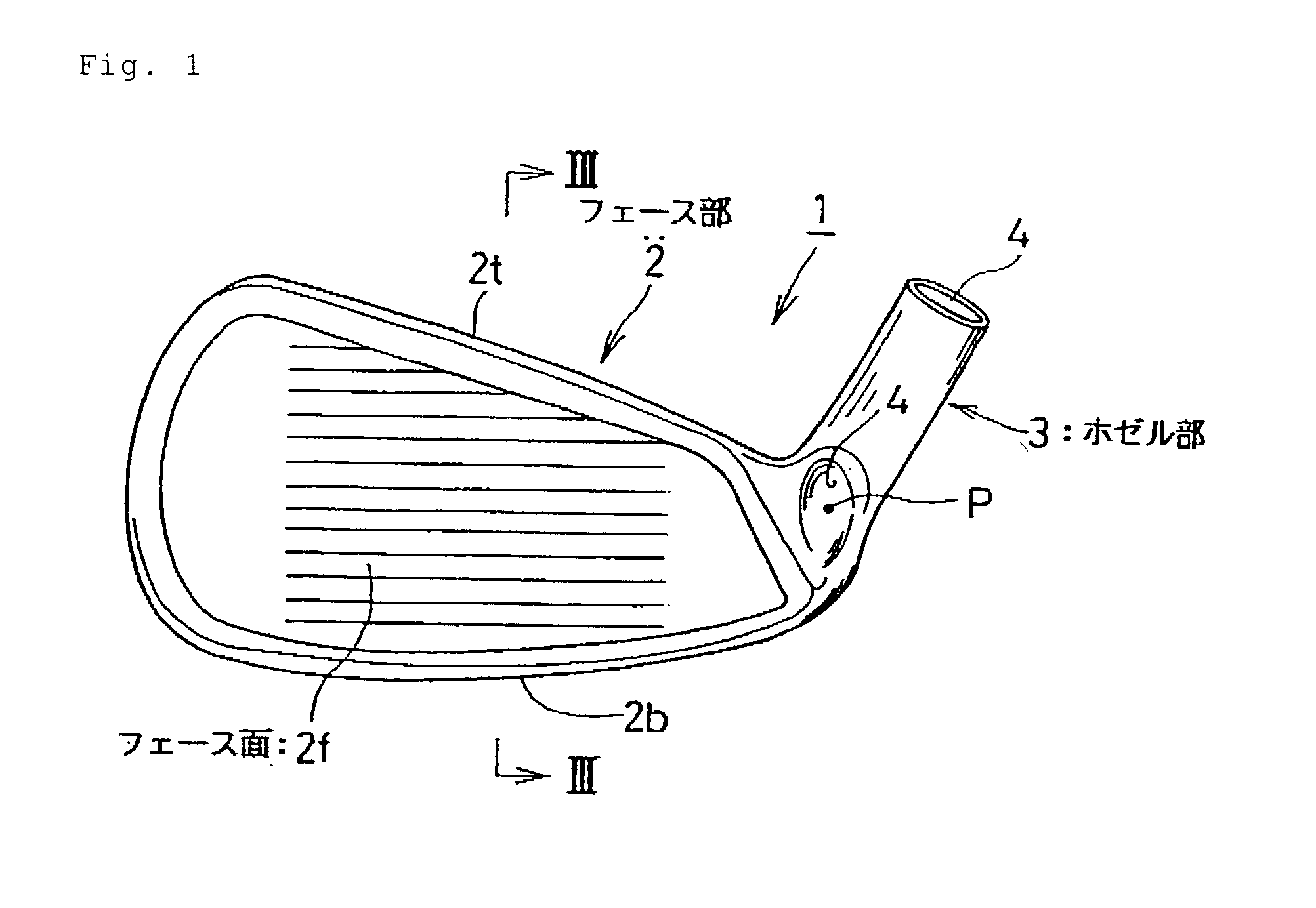 Iron type golf club head