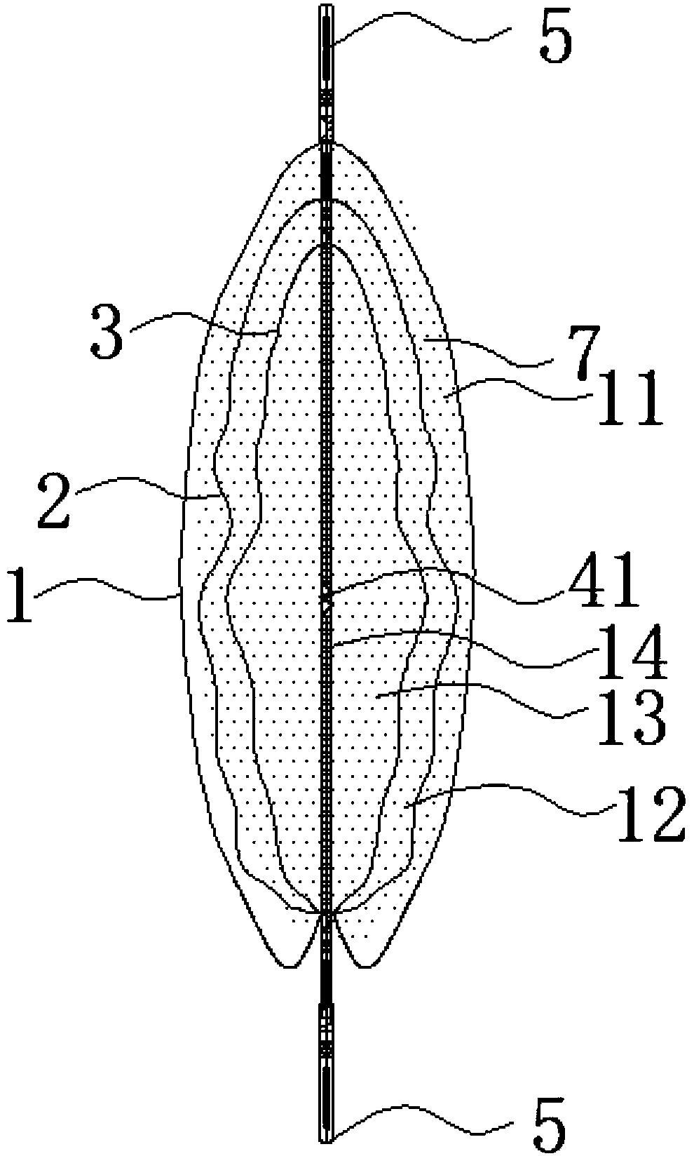 Pulling-type self-starting flame-resistant material pack