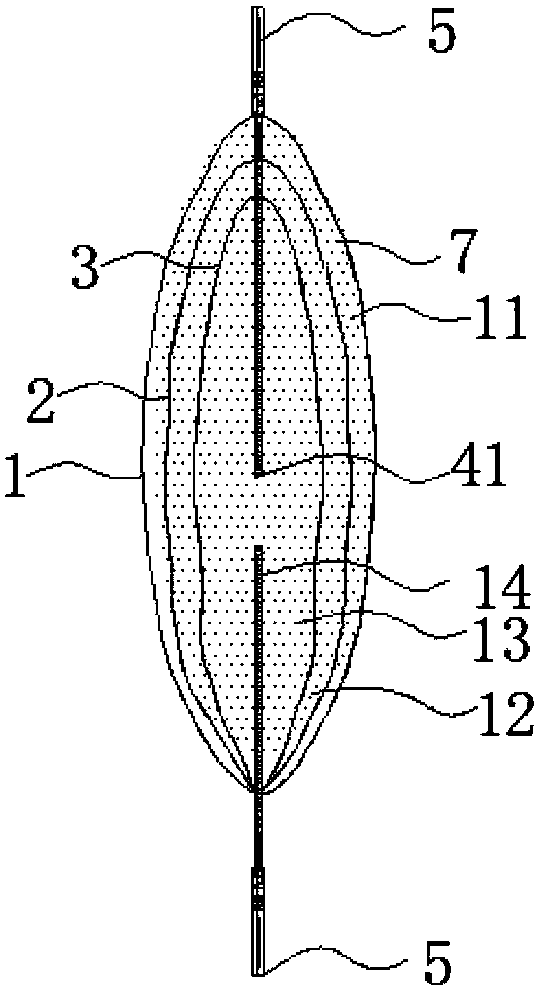 Pulling-type self-starting flame-resistant material pack