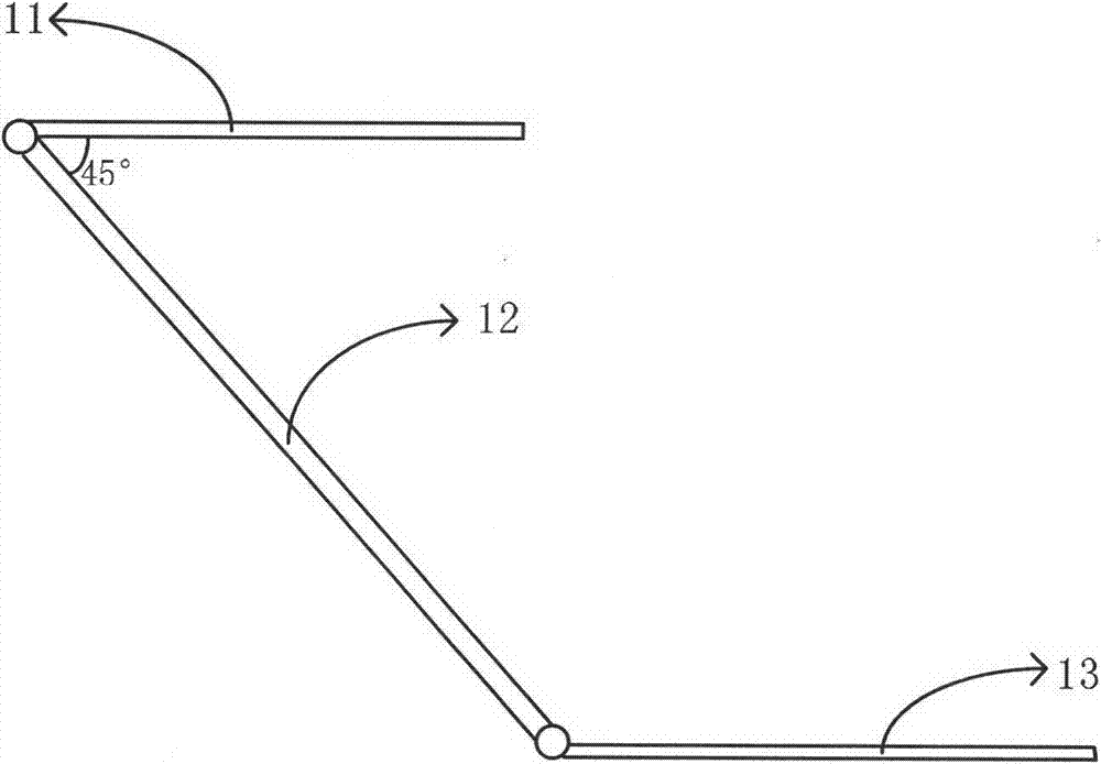 Amplification display device and amplification display system