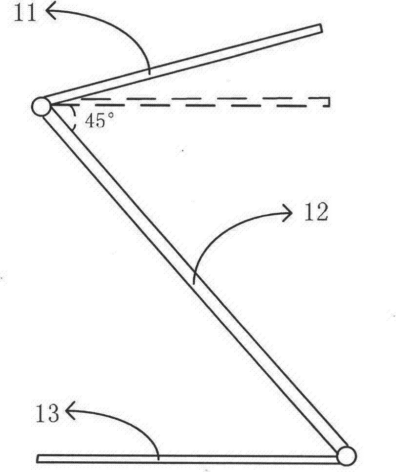 Amplification display device and amplification display system