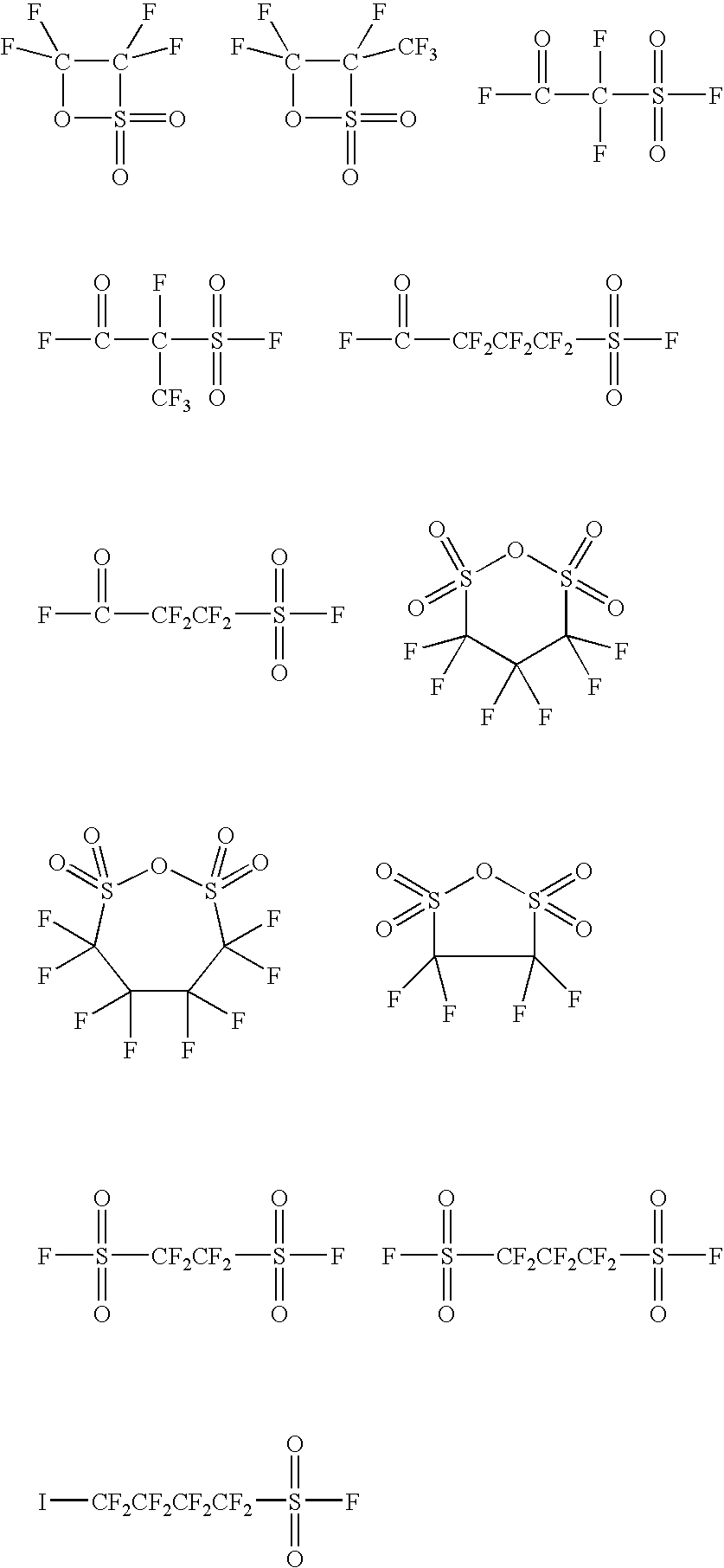 Ionic photoacid generators with segmented hydrocarbon-fluorocarbon sulfonate anions