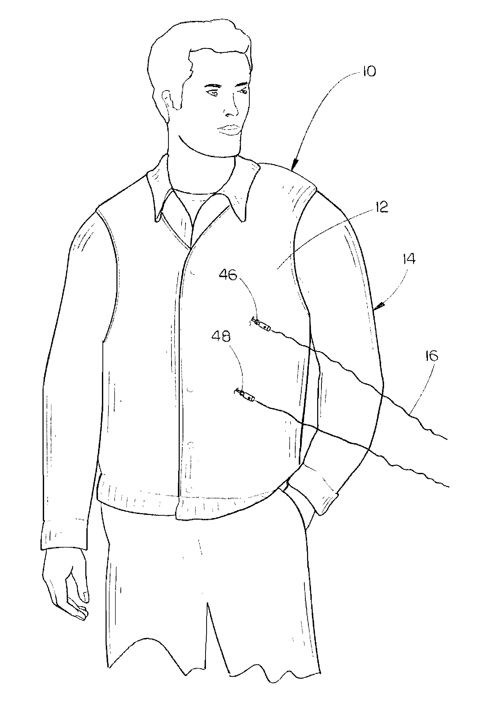 Energy weapon protection fabric