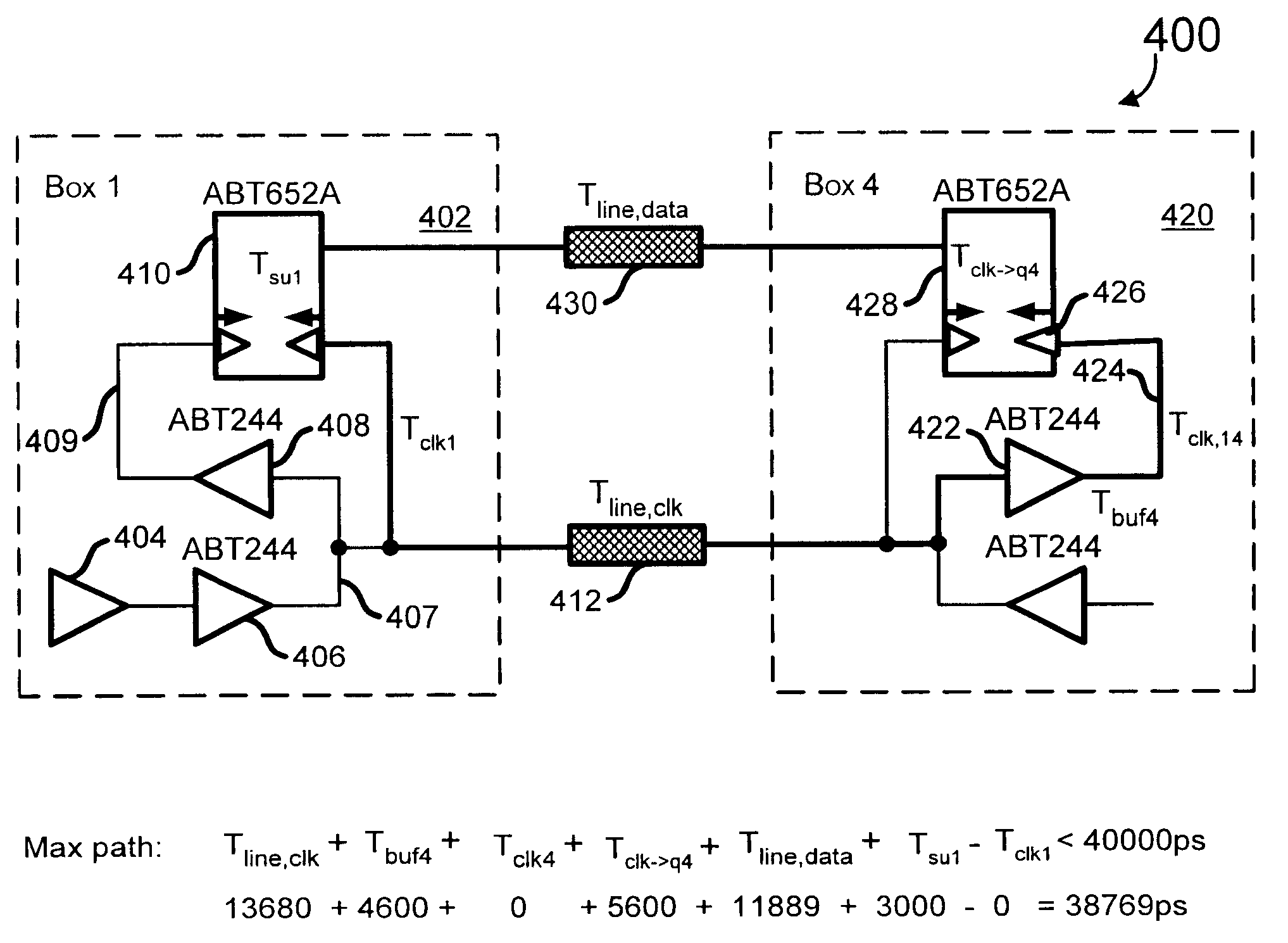 Synchronous stack bus for fast ethernet repeater