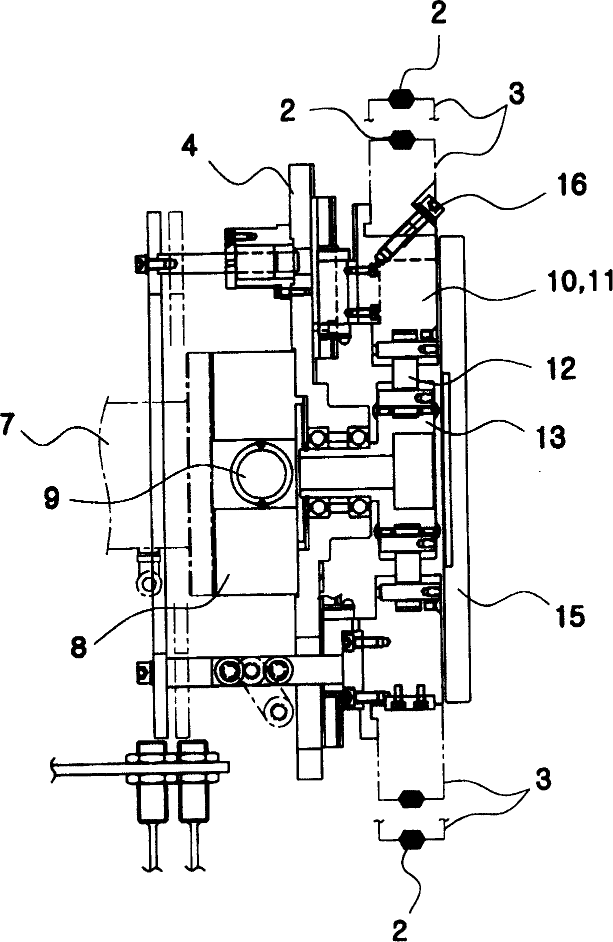 Separator for hexagon bare tyre ring of tyre ring