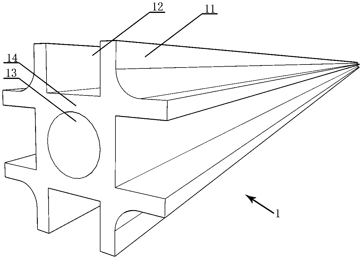 Press-fit diversion sealing strip, diversion sealing wall and construction method thereof