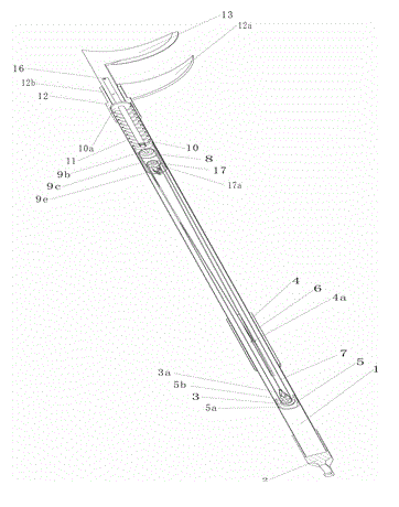 Slip handle labor saving lopper machine