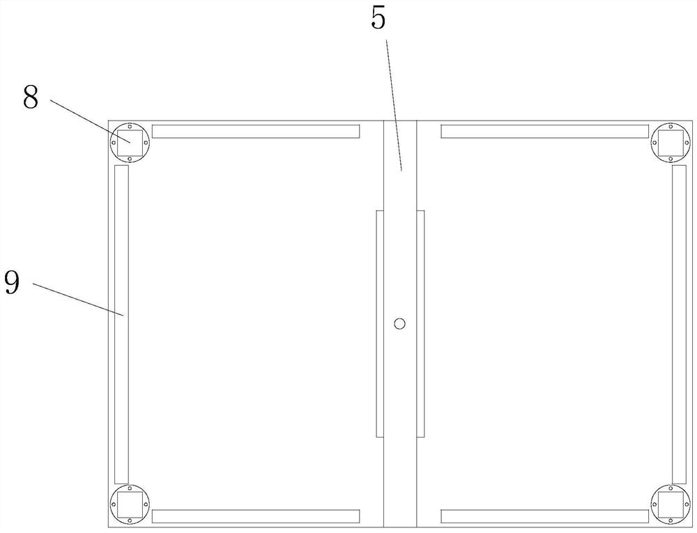 Assembled experiment room for building door and window thermal insulation performance detection