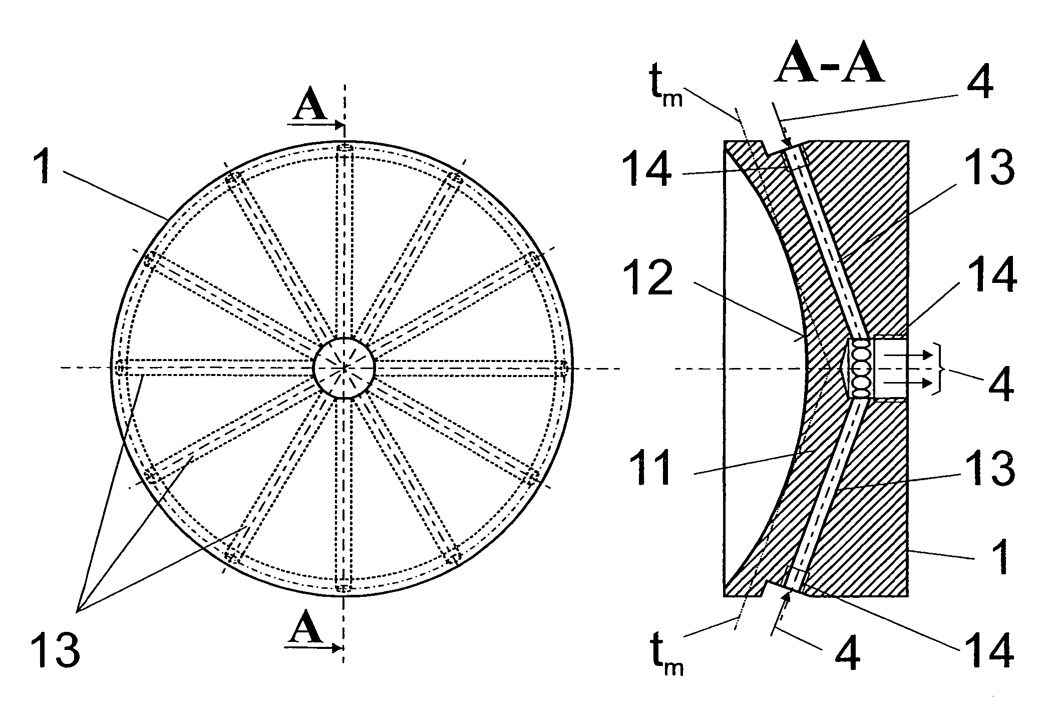 Collector mirror for plasma-based, short-wavelength radiation sources