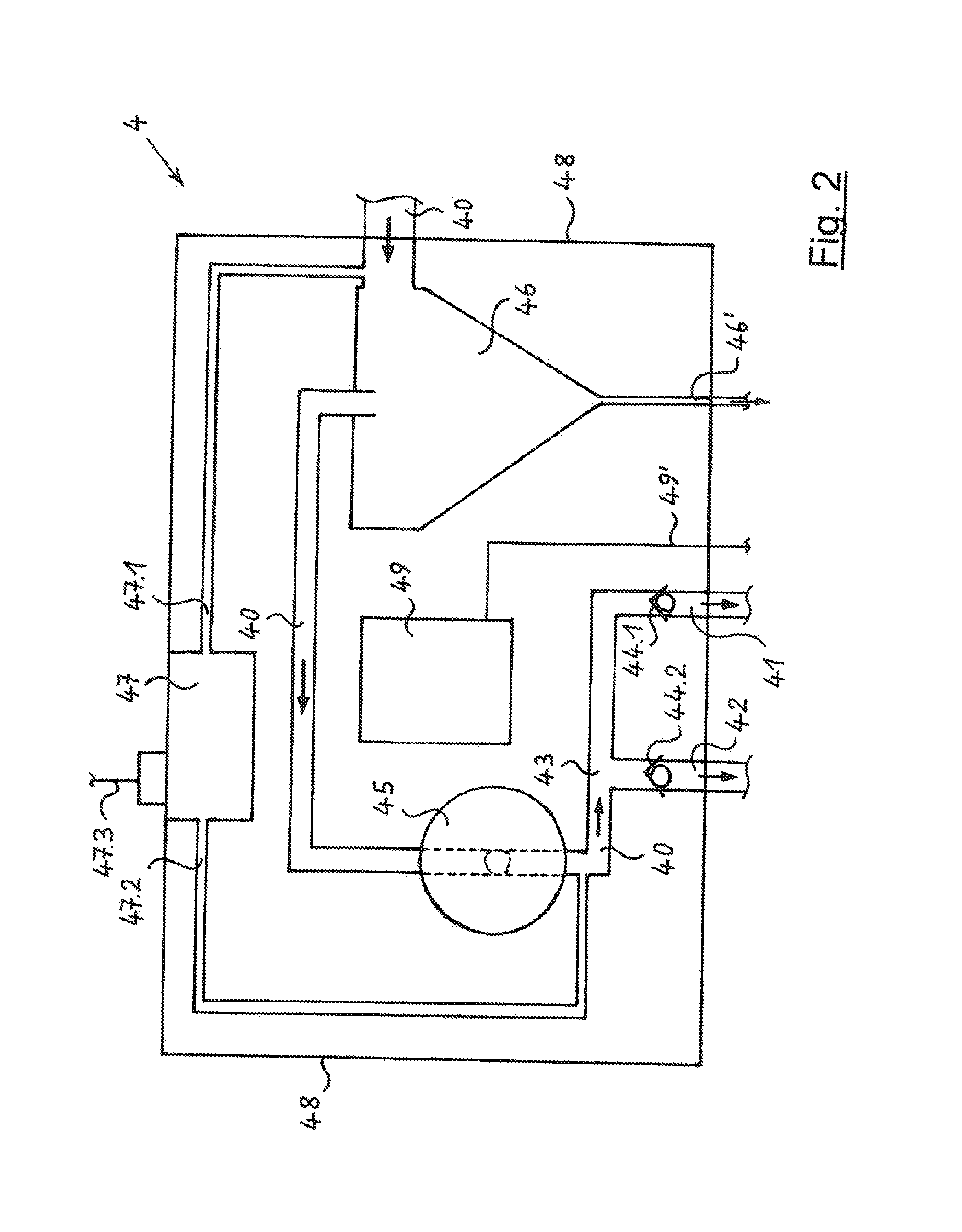 Internal combustion engine having a crankcase ventilation device, and method for monitoring a crankcase ventilation device