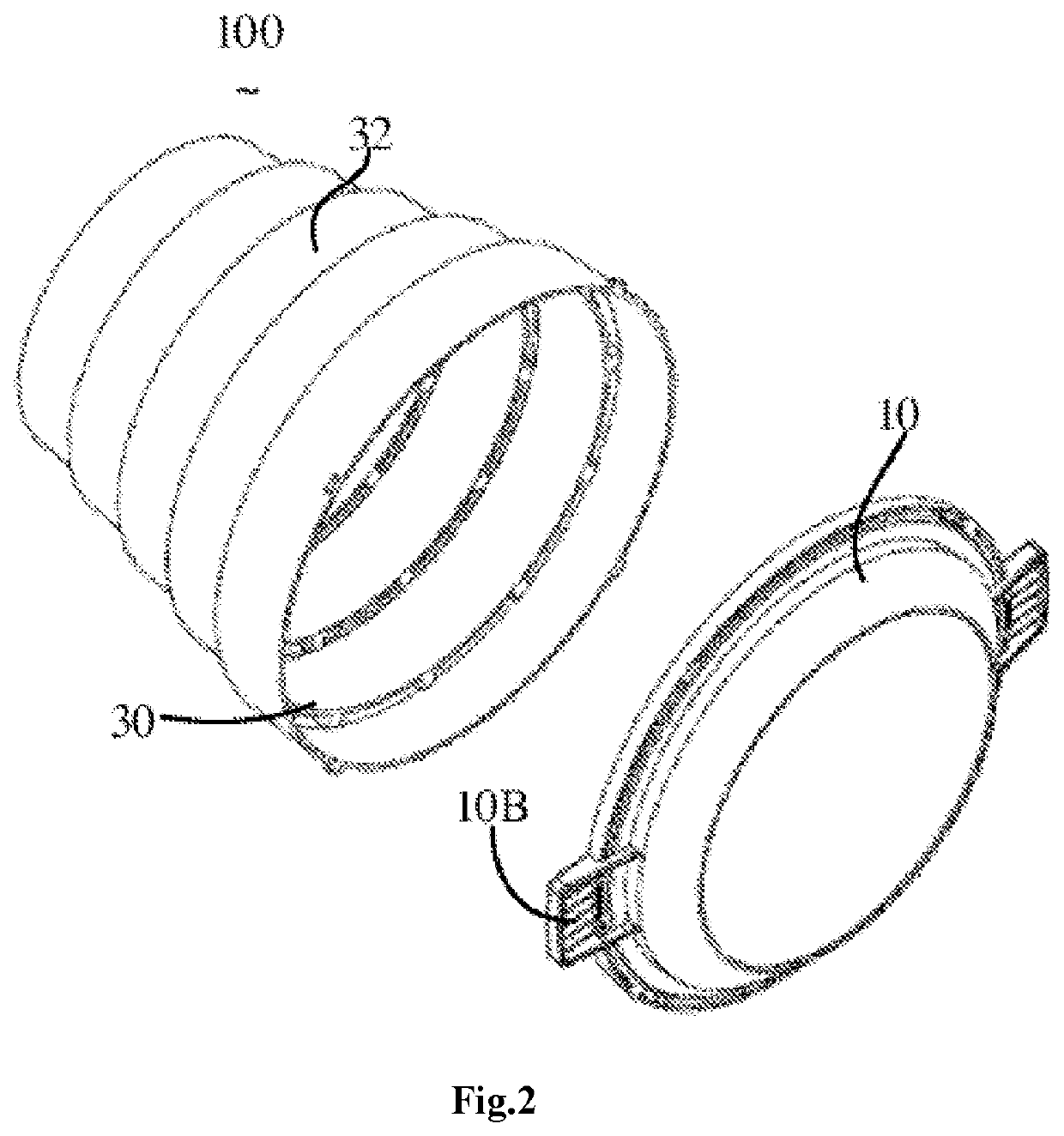 Gas permeable flowerpot