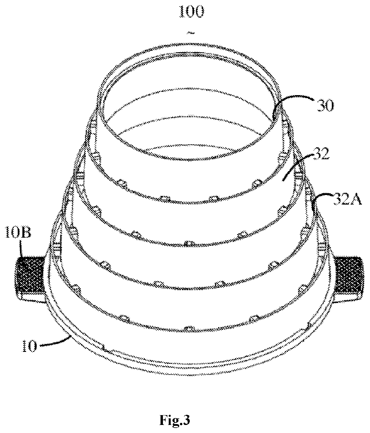 Gas permeable flowerpot