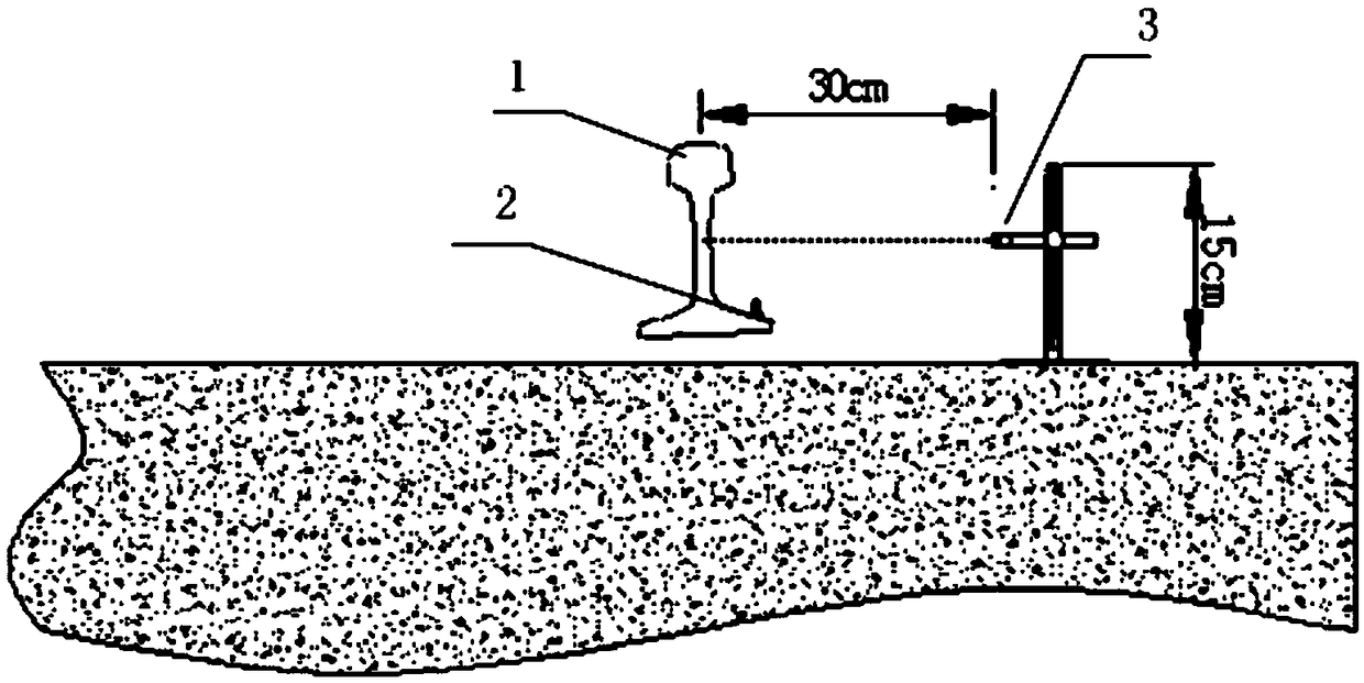 Track structure mechanical property evaluation method based on vibration noise frequency spectrum feature matching