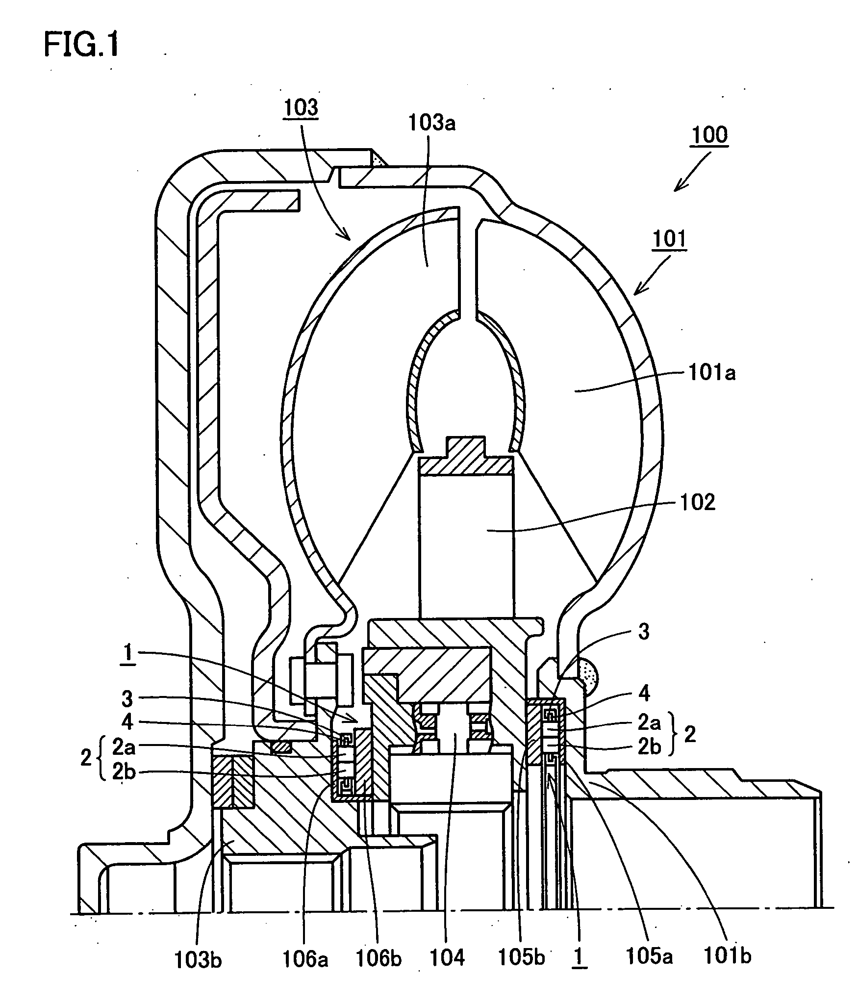 Support structure carrying thrust load of transmission, method of manufacturing thereof and thrust needle roller bearing