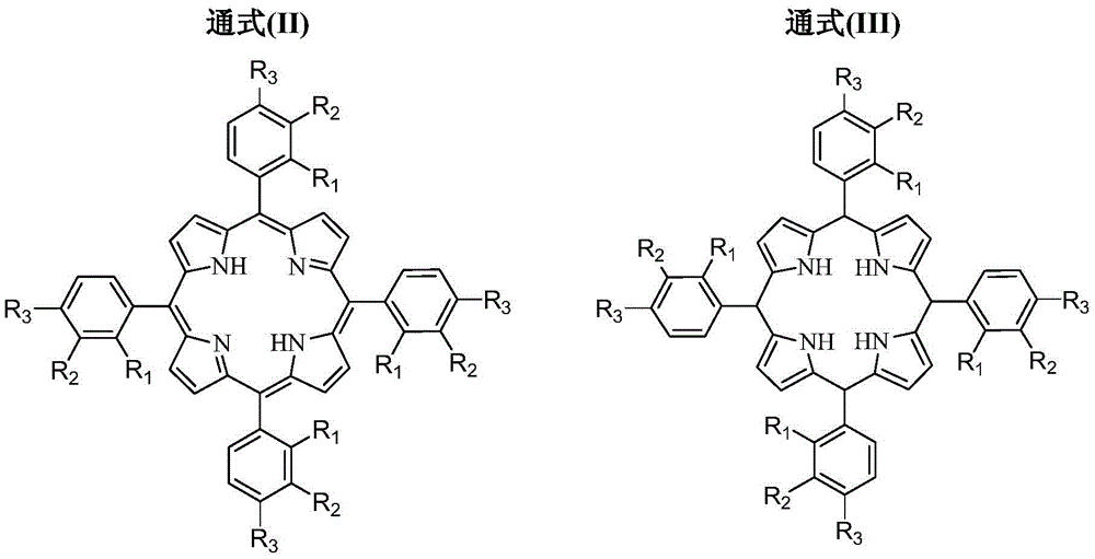 Method for continuously preparing tetraphenyl porphin