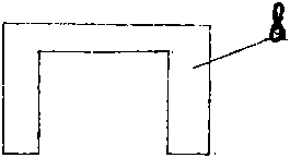 Method for installing and fixing large lining plate