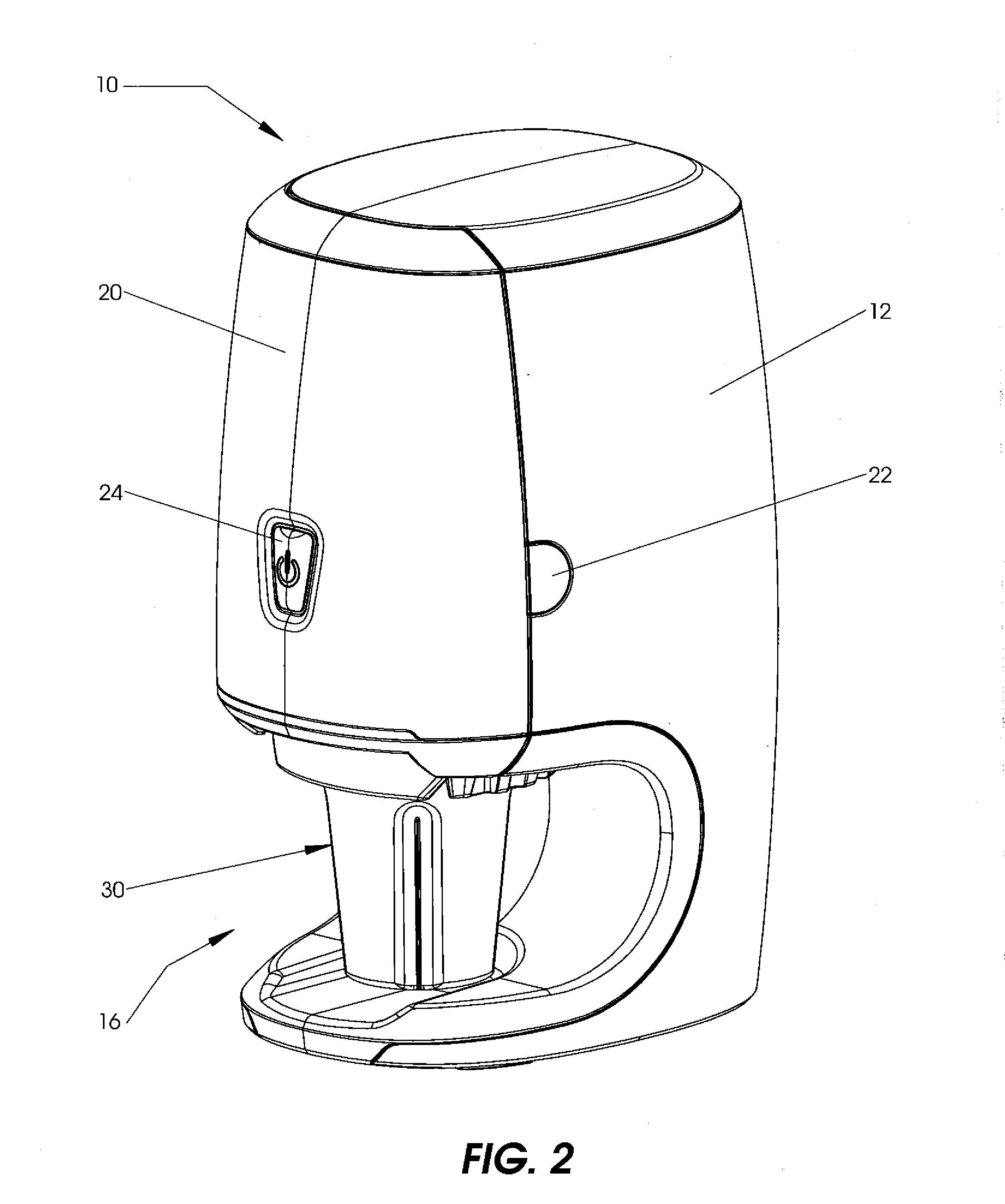 Method for blending food or beverages