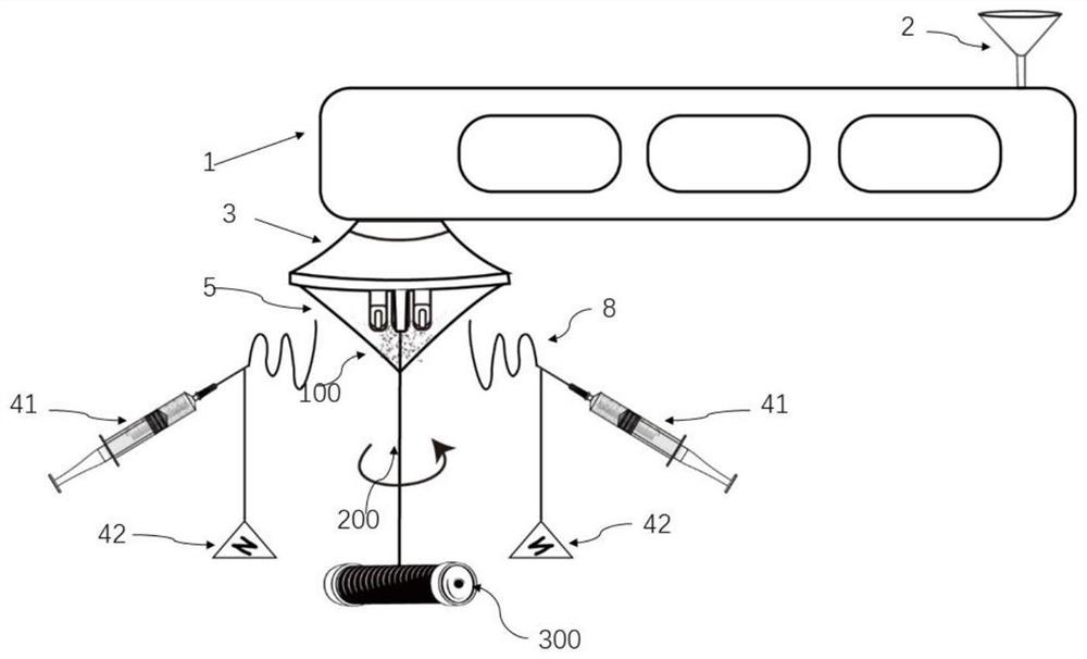 Preparation method of antibacterial conductive polypropylene fiber yarn