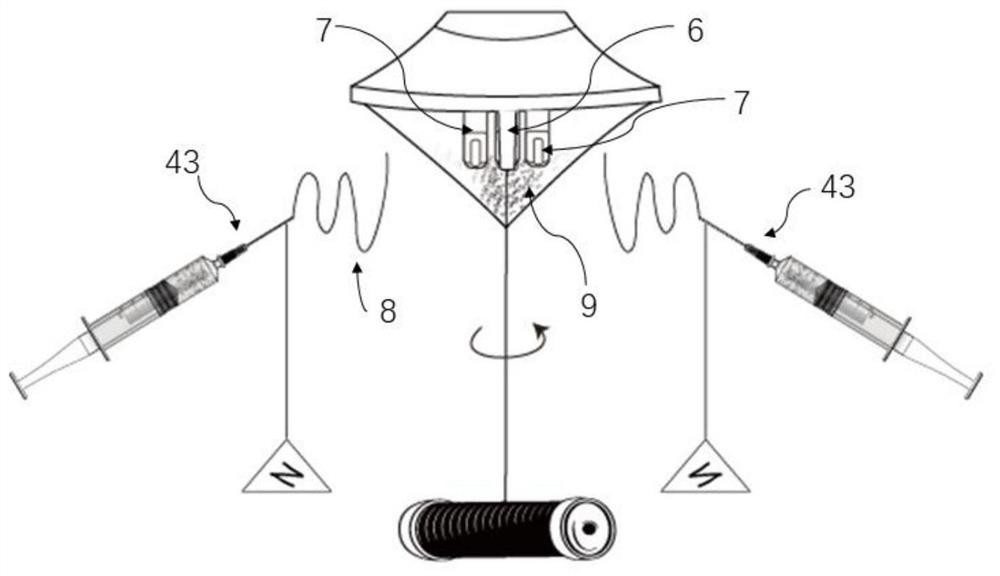 Preparation method of antibacterial conductive polypropylene fiber yarn