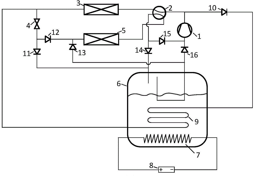 Liquid impact preventing air conditioner defrosting system